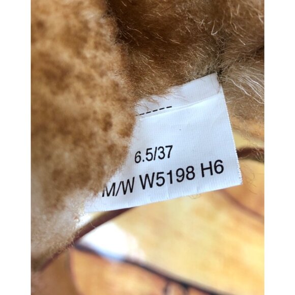 Born Chestnut Nome W5198 Tan Leather Shearling Boots Women 6 (u6q) - Picture 10 of 10